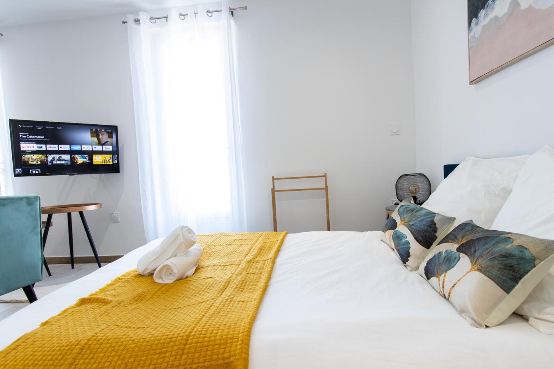 Elegant Studio Climatise 'Alma 2' - Coeur De Beziers - Wifi Fibre - Netflix Extérieur photo
